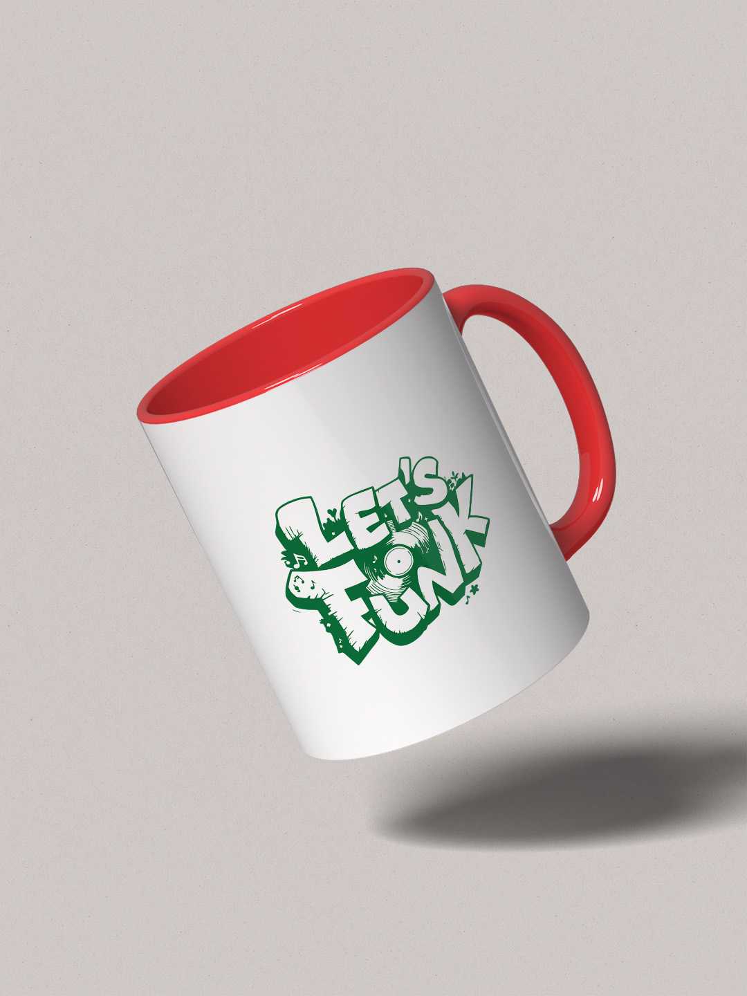 Let's Funk Music Ceramic Mug