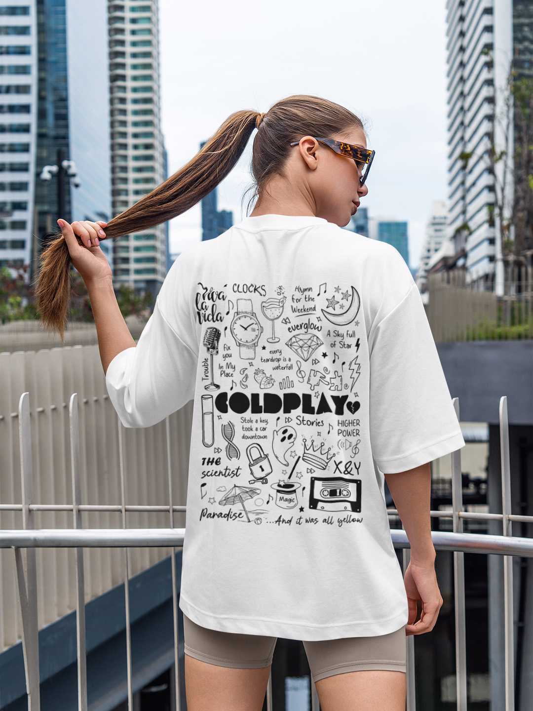 Coldplay Oversized Unisex Tee