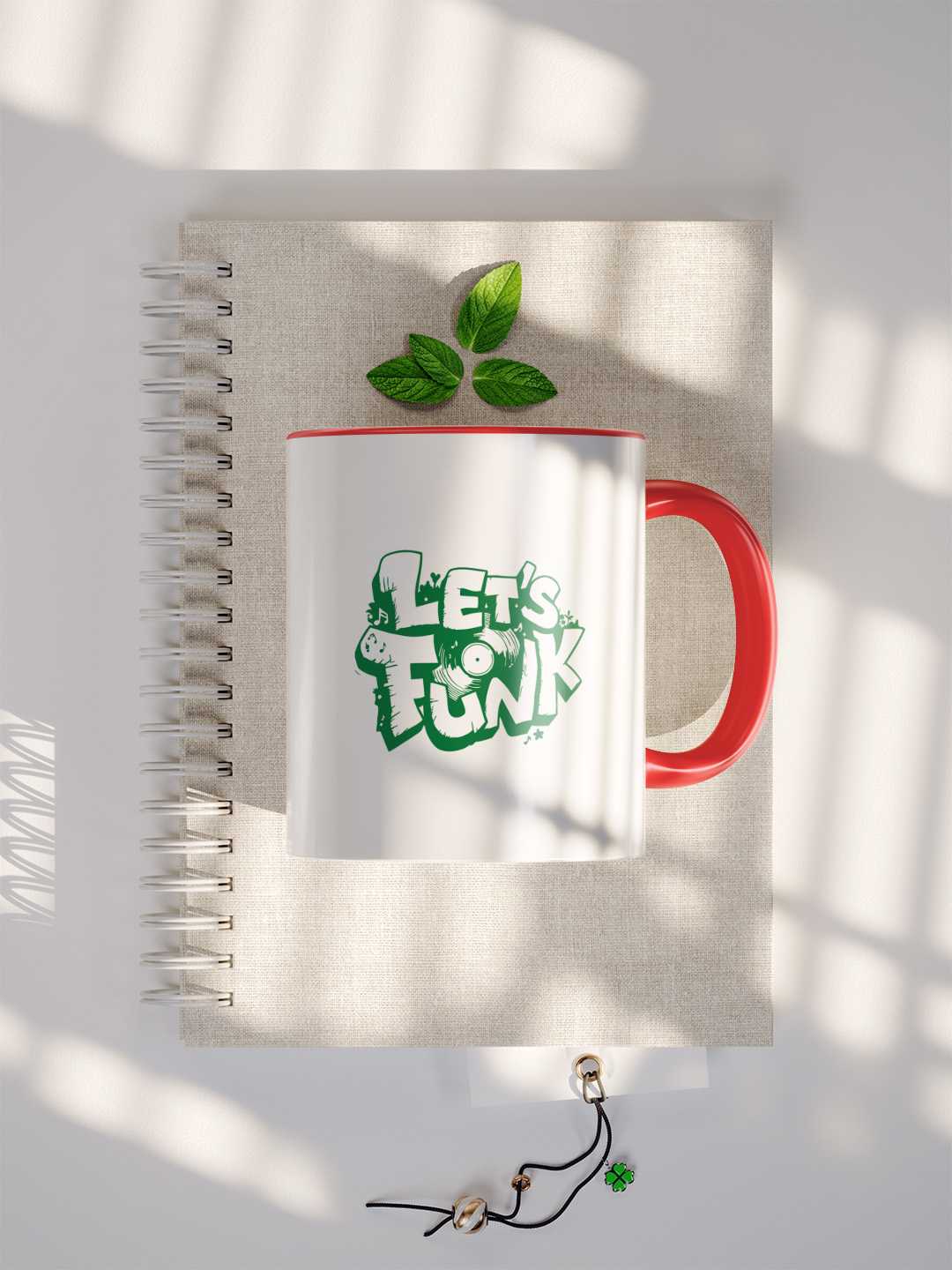 Let's Funk Music Ceramic Mug