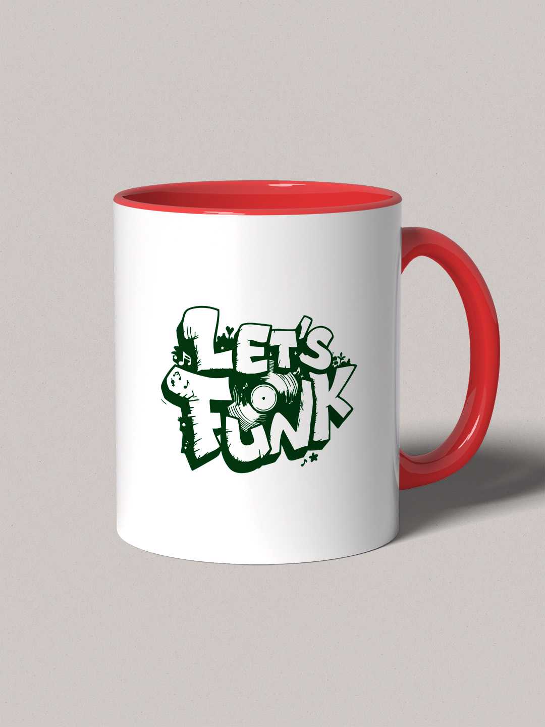 Let's Funk Music Ceramic Mug