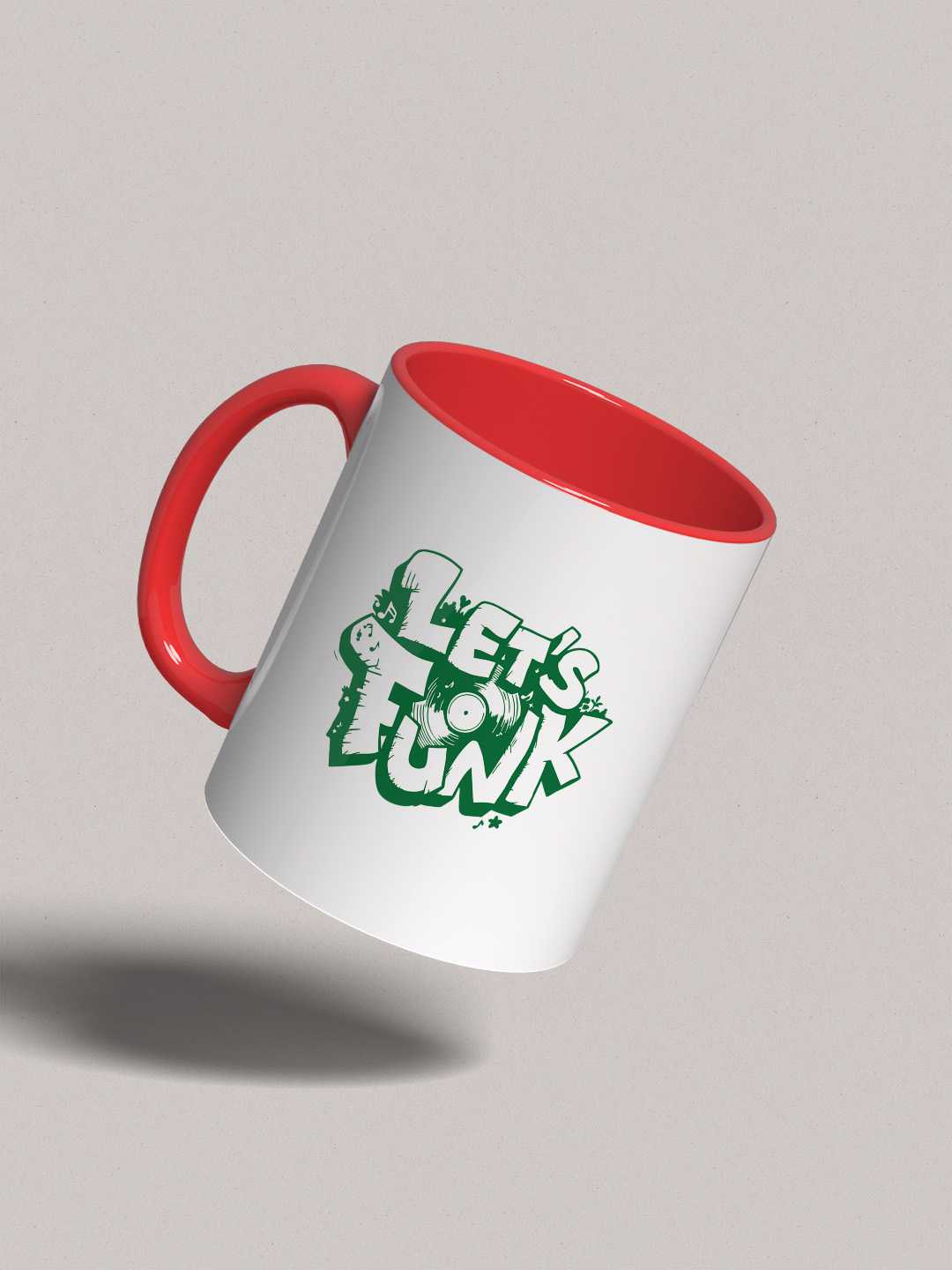Let's Funk Music Ceramic Mug
