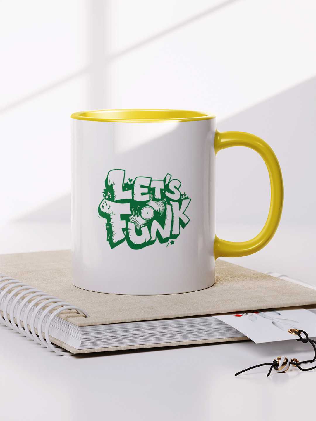 Let's Funk Music Ceramic Mug