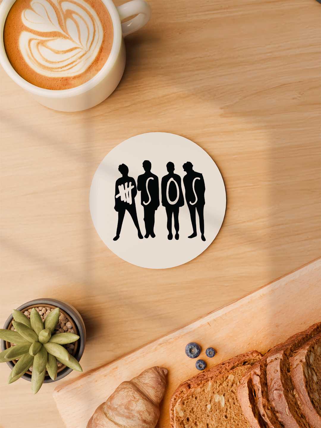 5 Seconds of Summer Graphic Coasters - Pack of 6