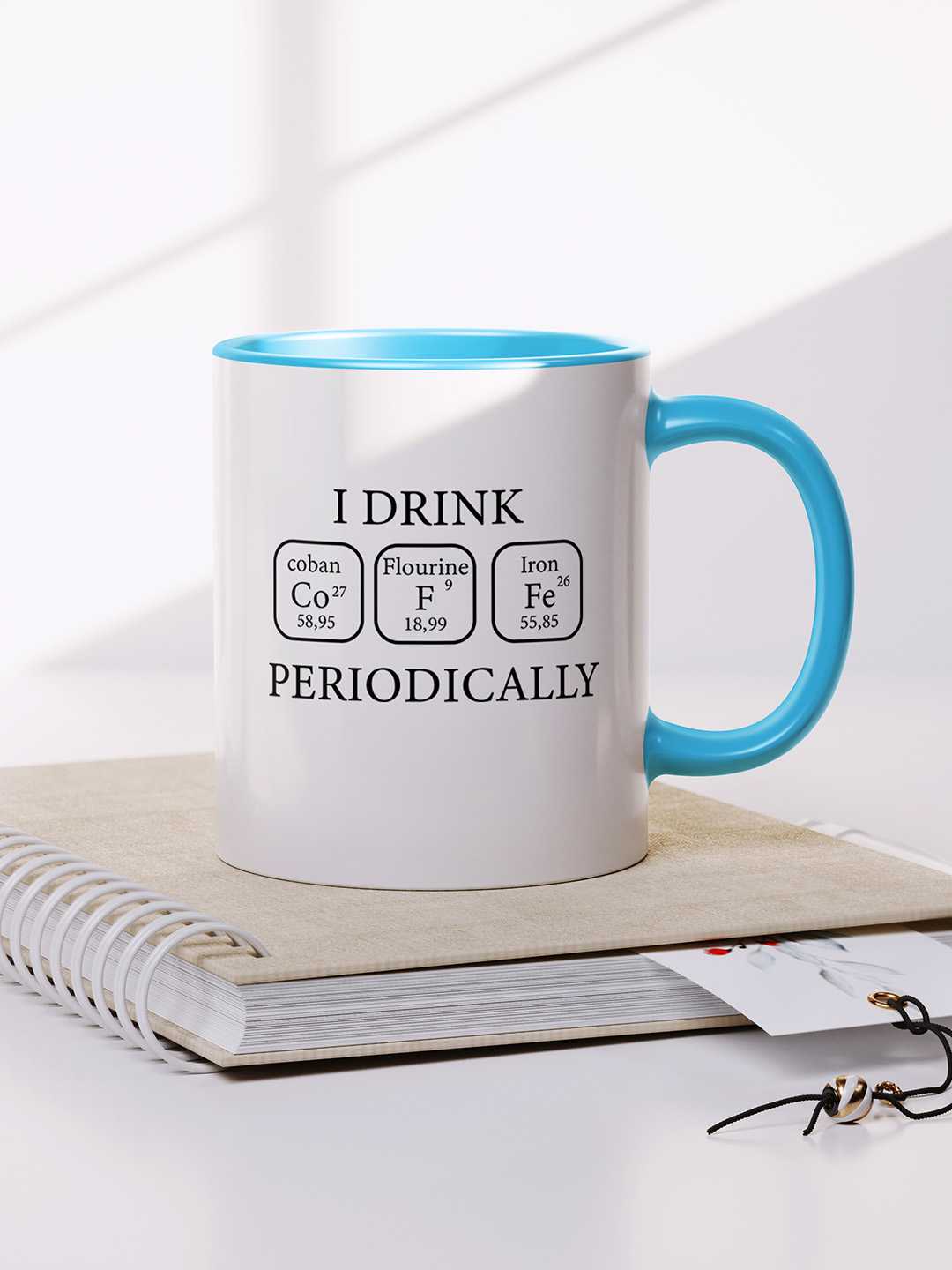 I DRINK PERIODORICALLY Graphic Printed Ceramic Mug
