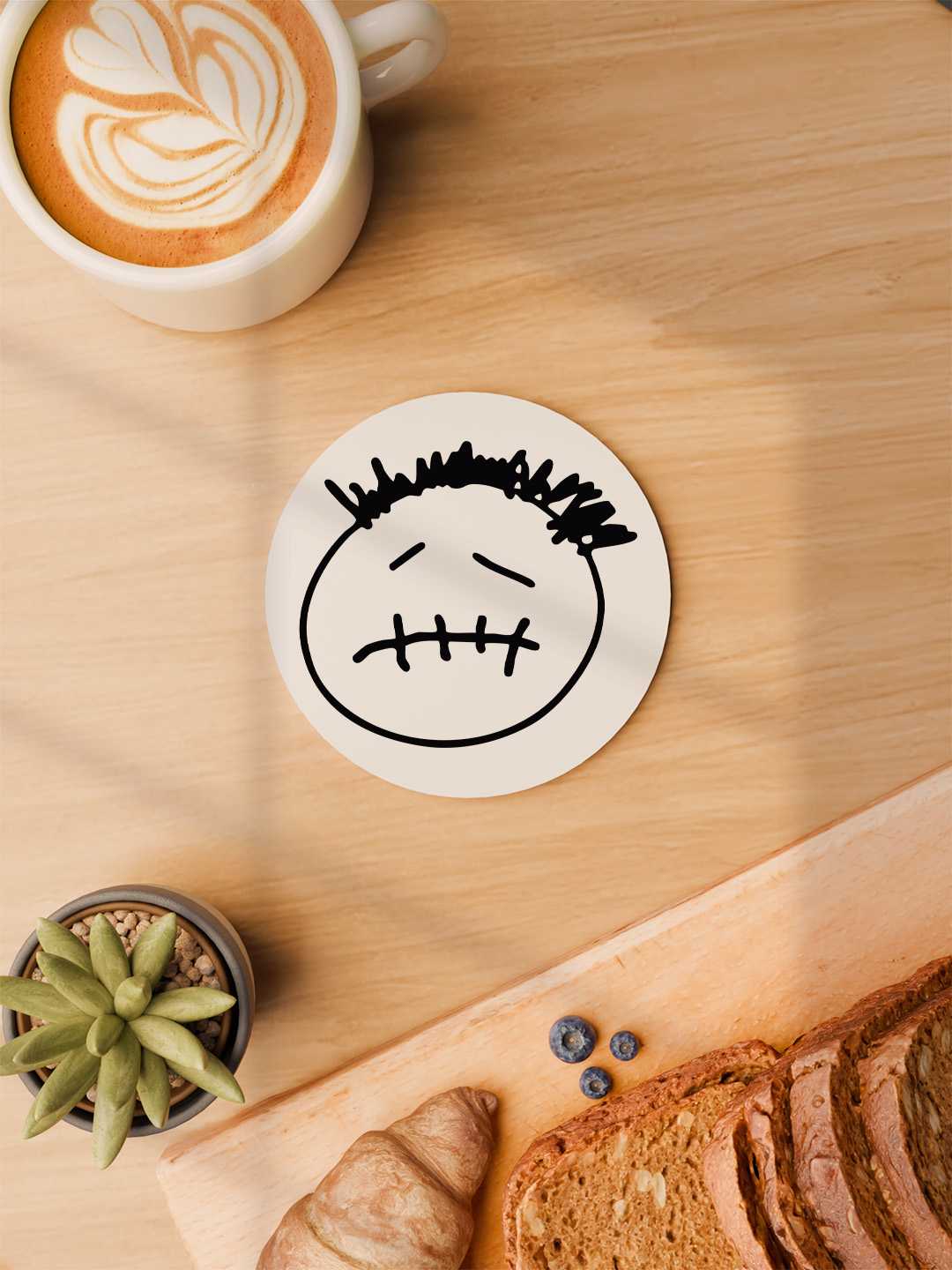 Travis Scott Graphic Coasters - Pack of 6