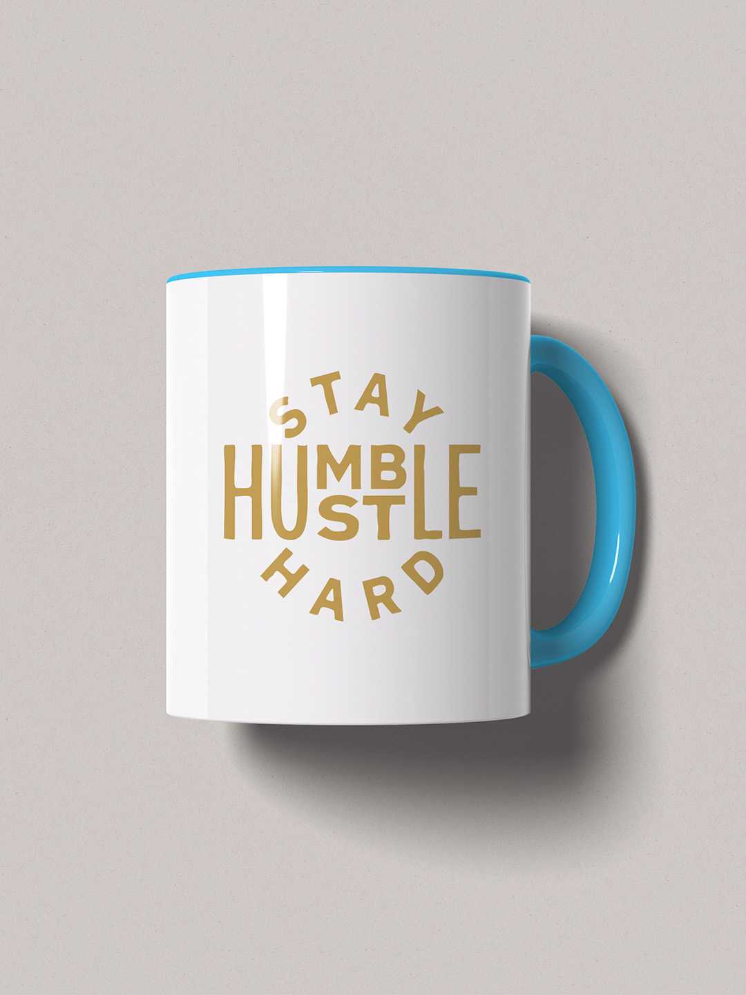 STAY HUMBLE Graphic Printed Ceramic Mug
