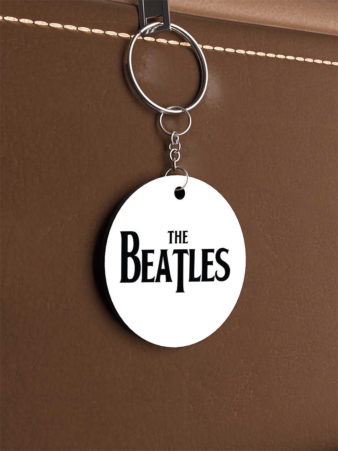 The Beatles Graphic Keychain