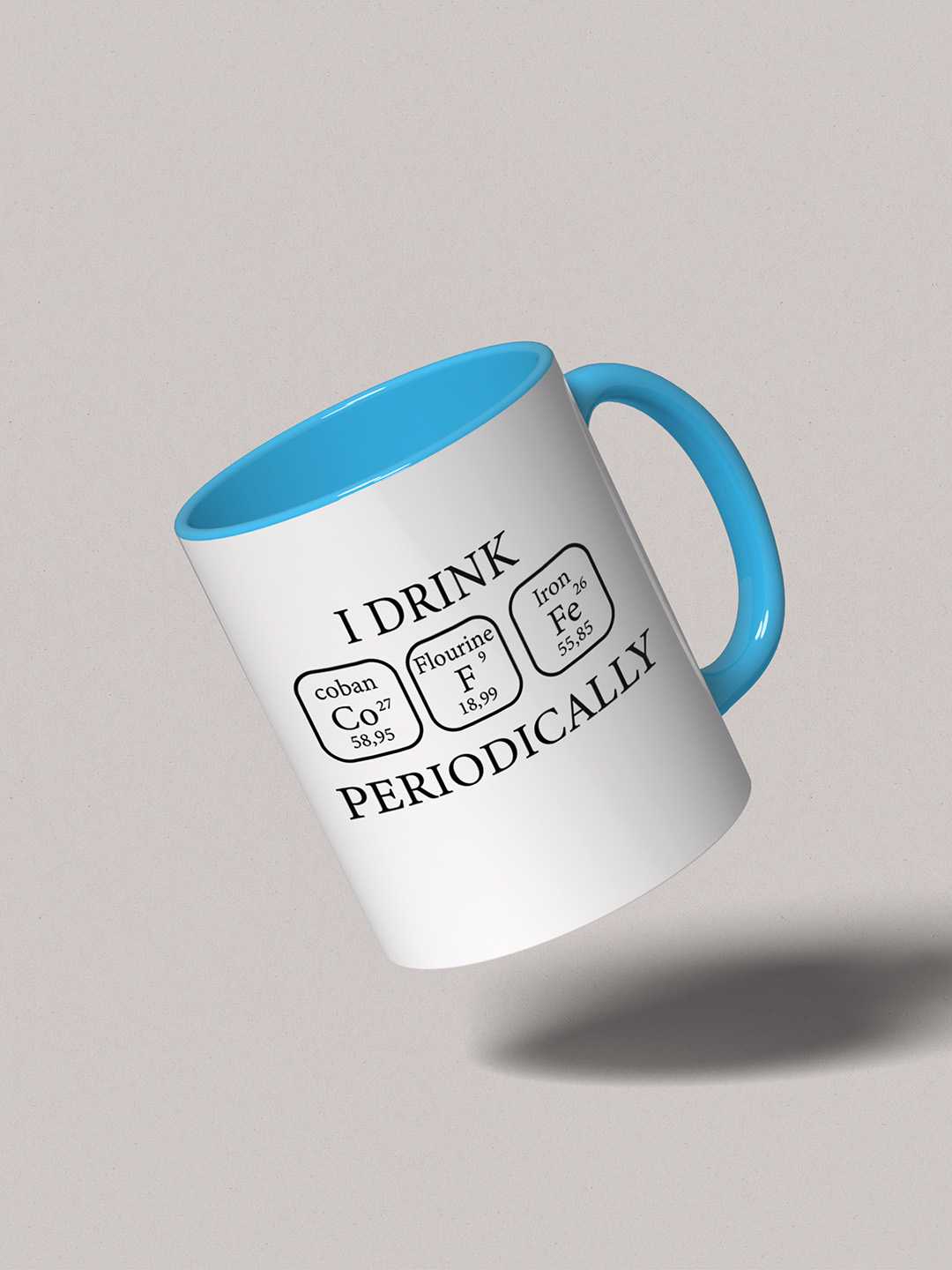 I DRINK PERIODORICALLY Graphic Printed Ceramic Mug