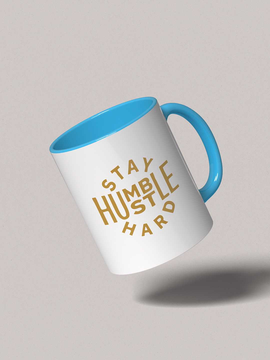 STAY HUMBLE Graphic Printed Ceramic Mug