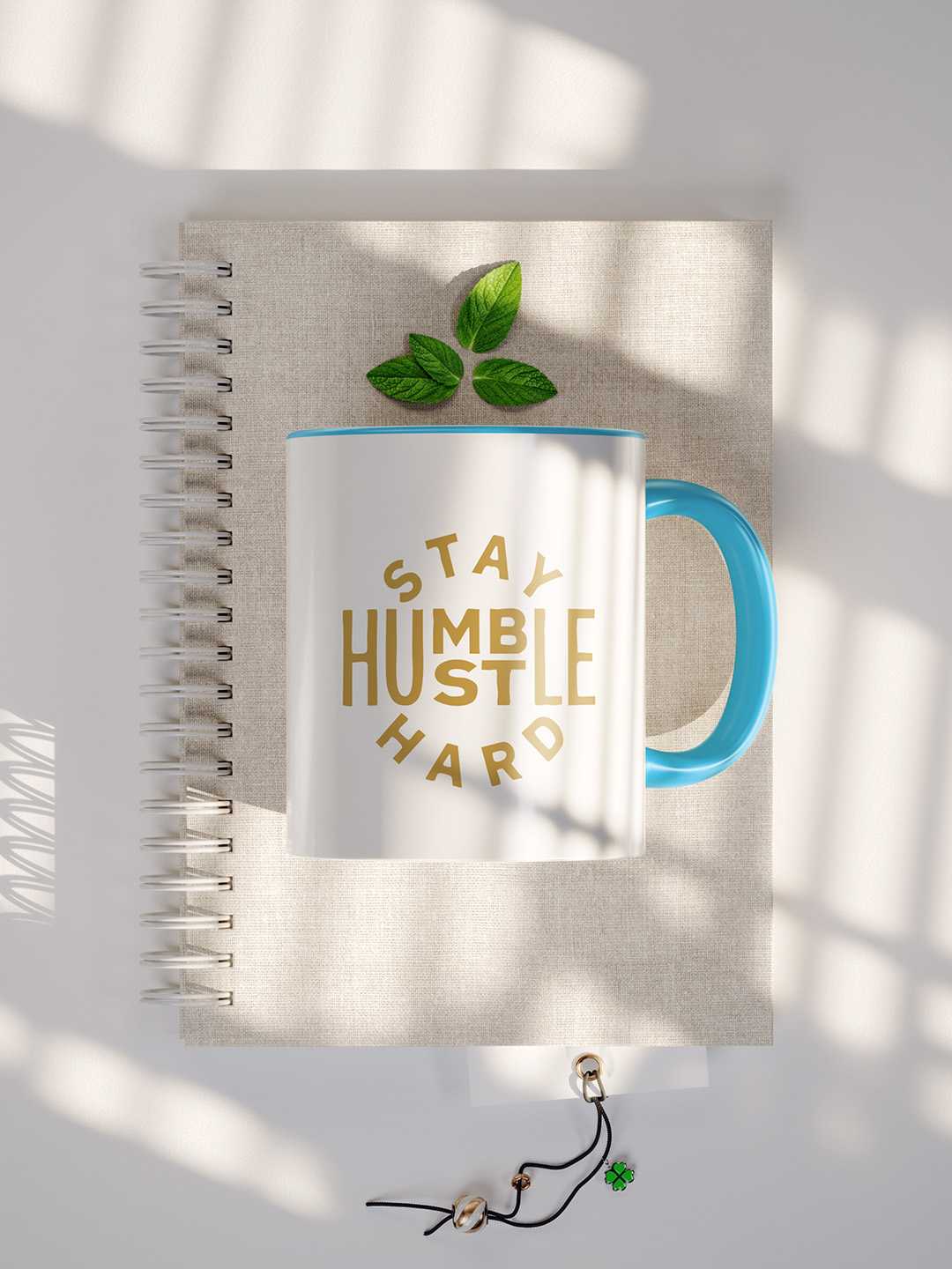 STAY HUMBLE Graphic Printed Ceramic Mug