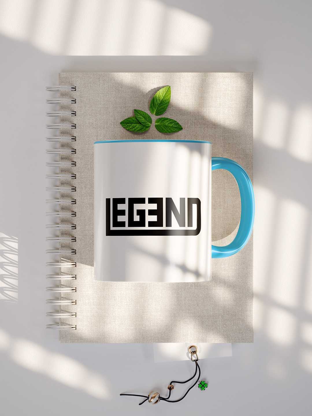LEGEND Graphic Printed Ceramic Mug