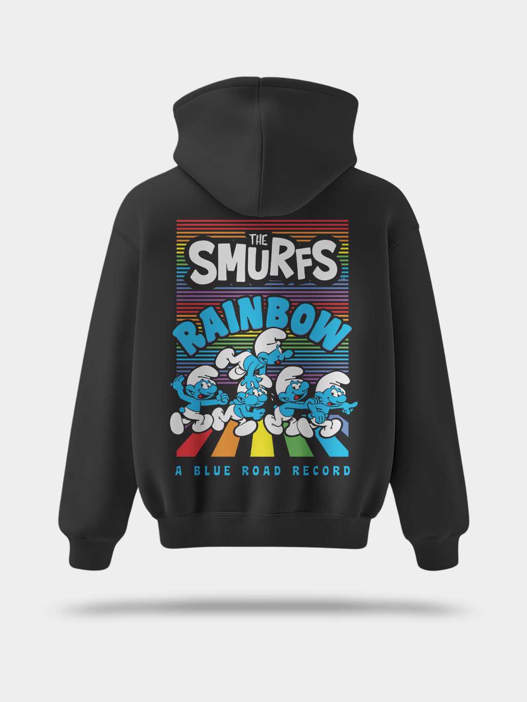 Rainbow Smurfs Pullover Hoodie