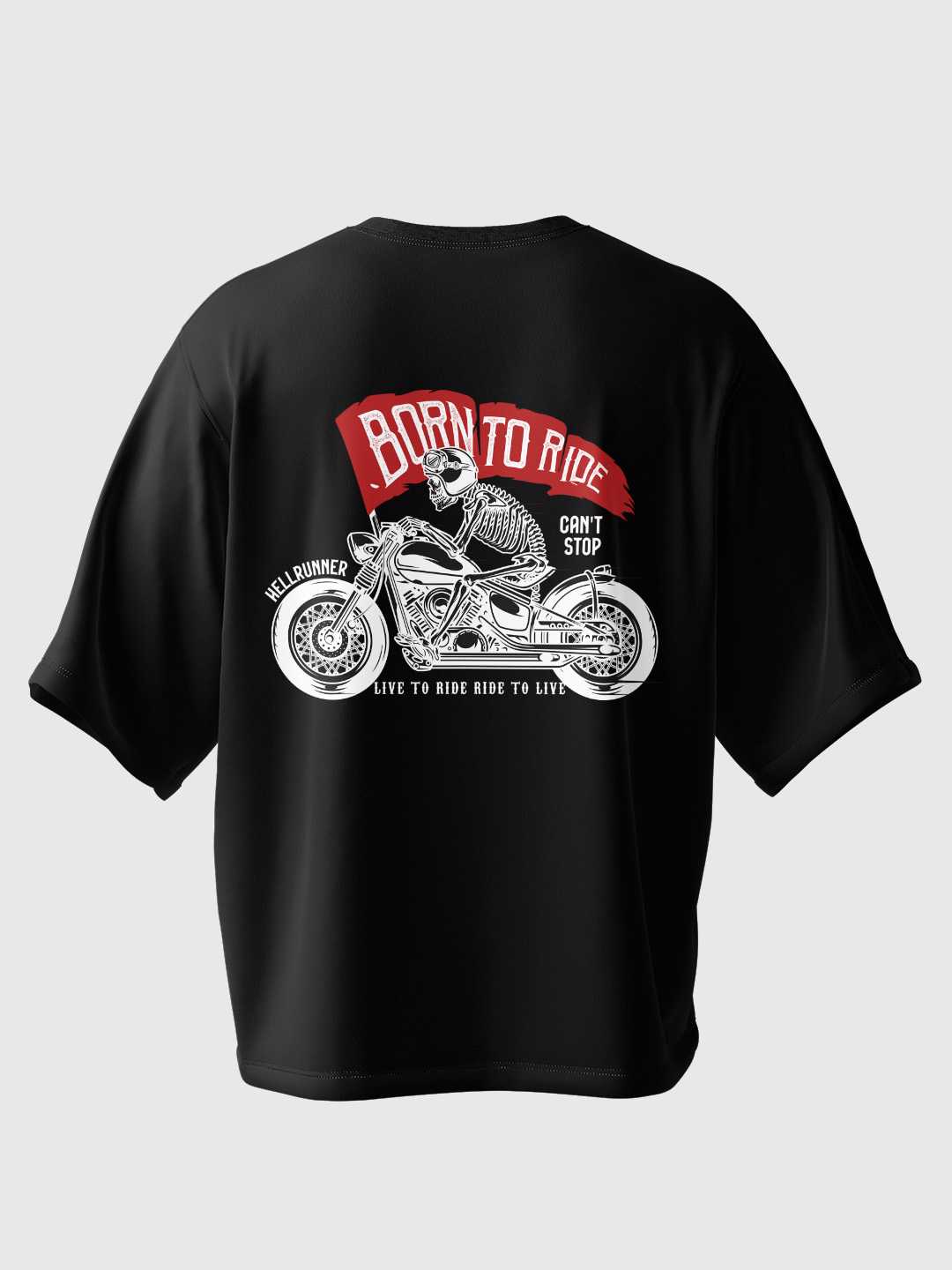 Born to Ride Oversized Tee