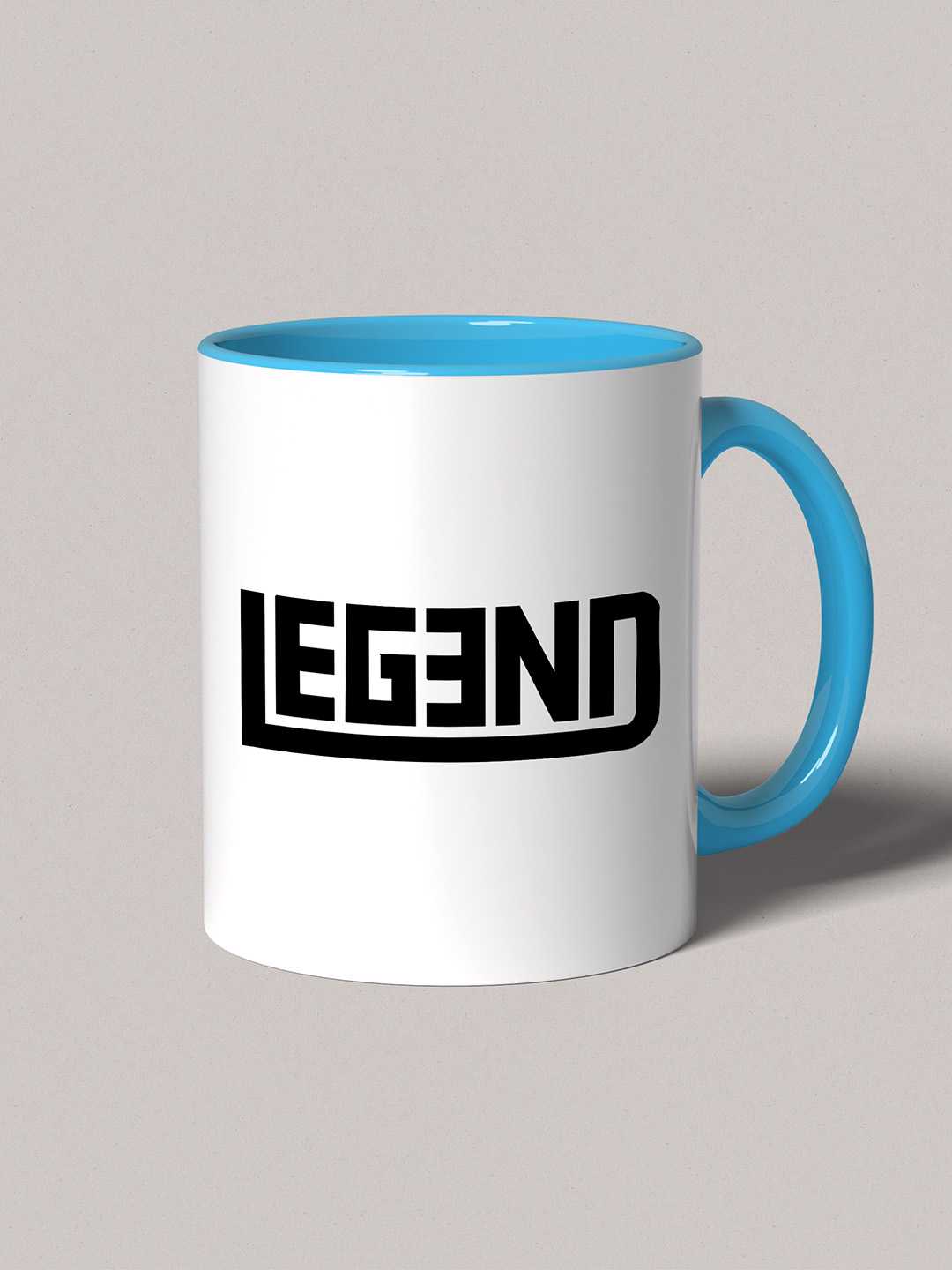 LEGEND Graphic Printed Ceramic Mug