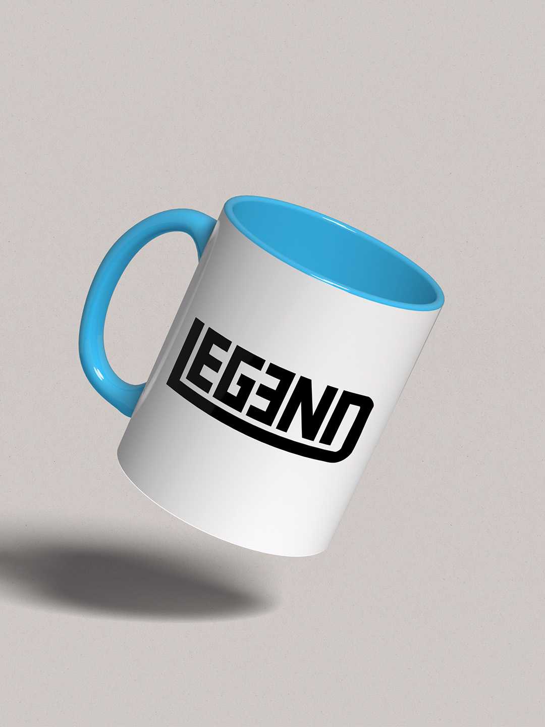 LEGEND Graphic Printed Ceramic Mug