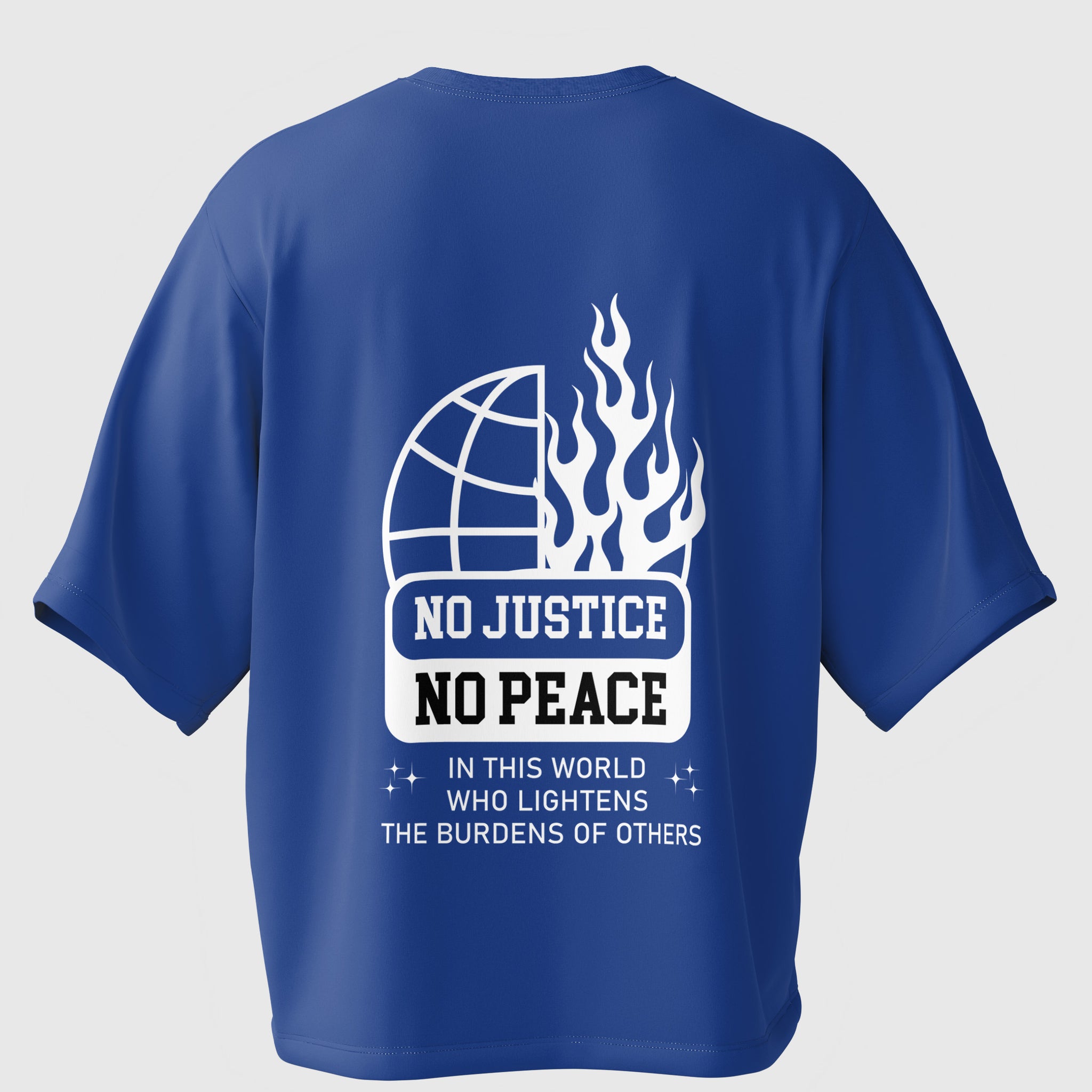 No Justice No Peace Oversized Tee