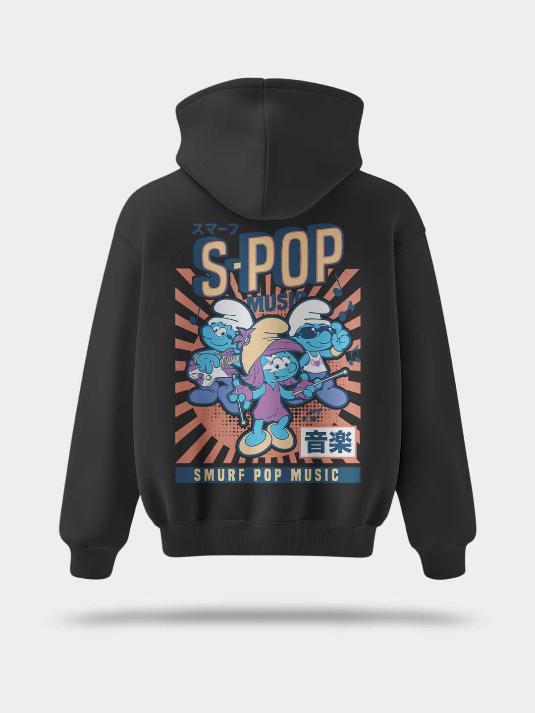 S-POP Smurfs Pullover Hoodie