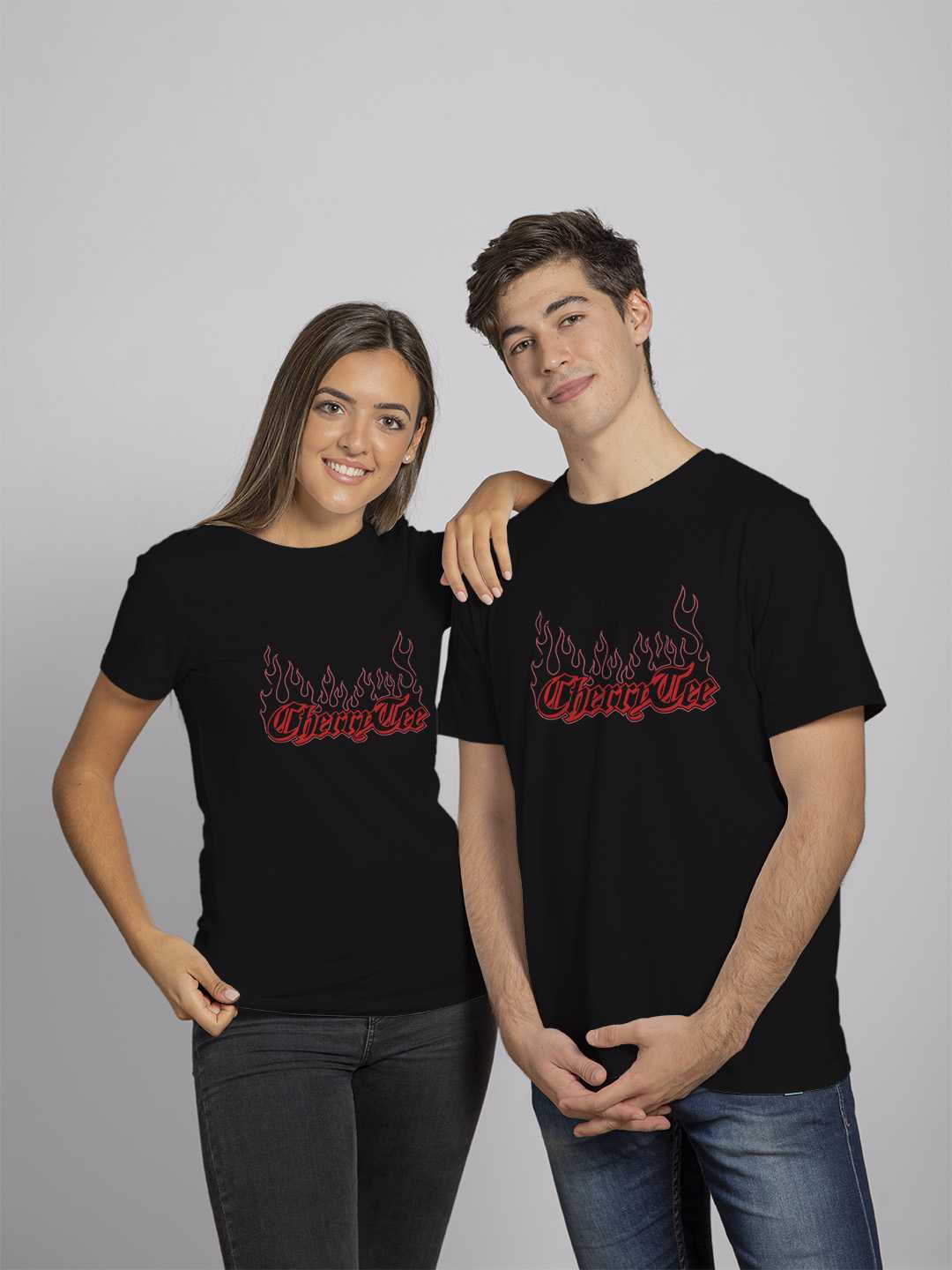 Flame Cherry Graphic Tee