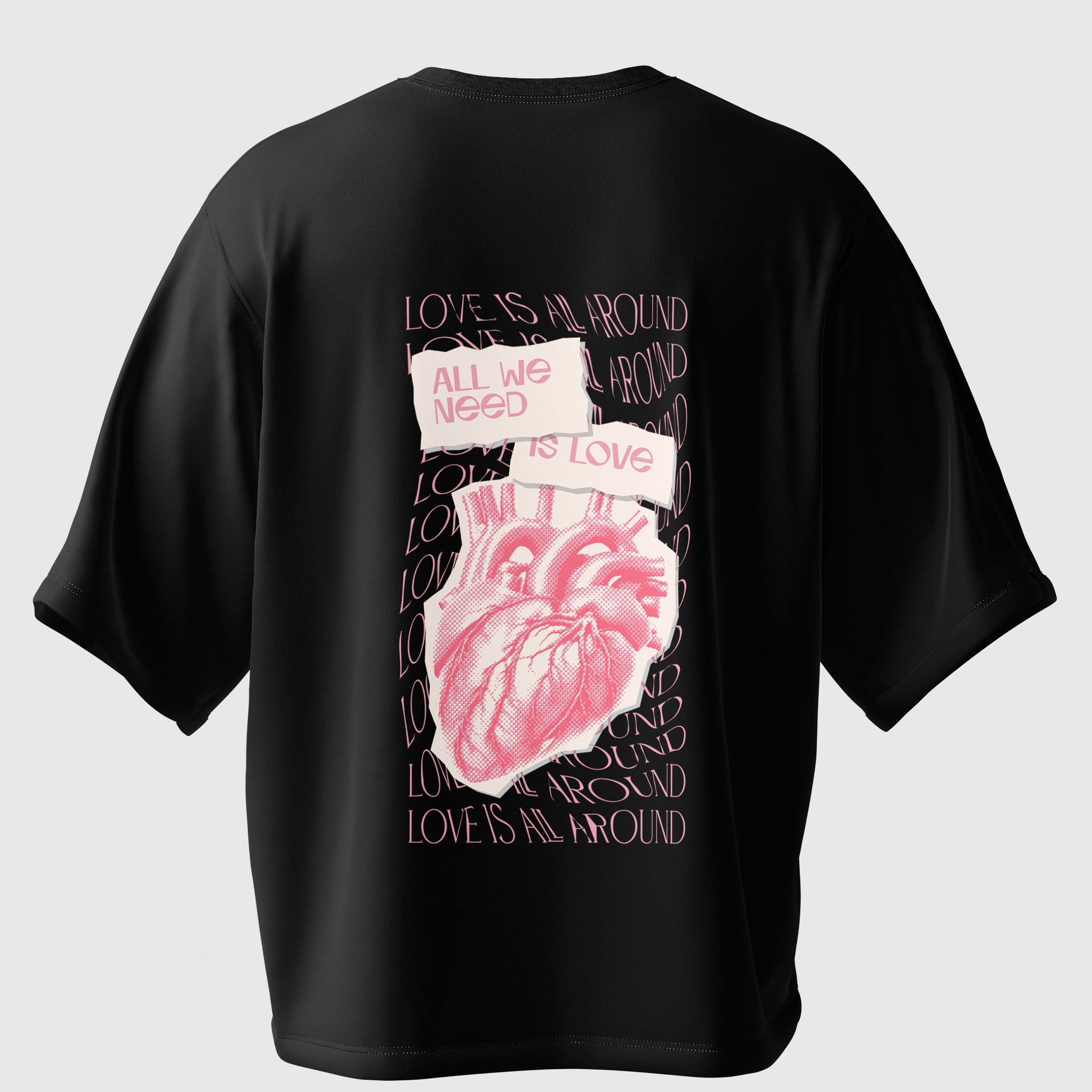 Love is all we need Oversized Tee