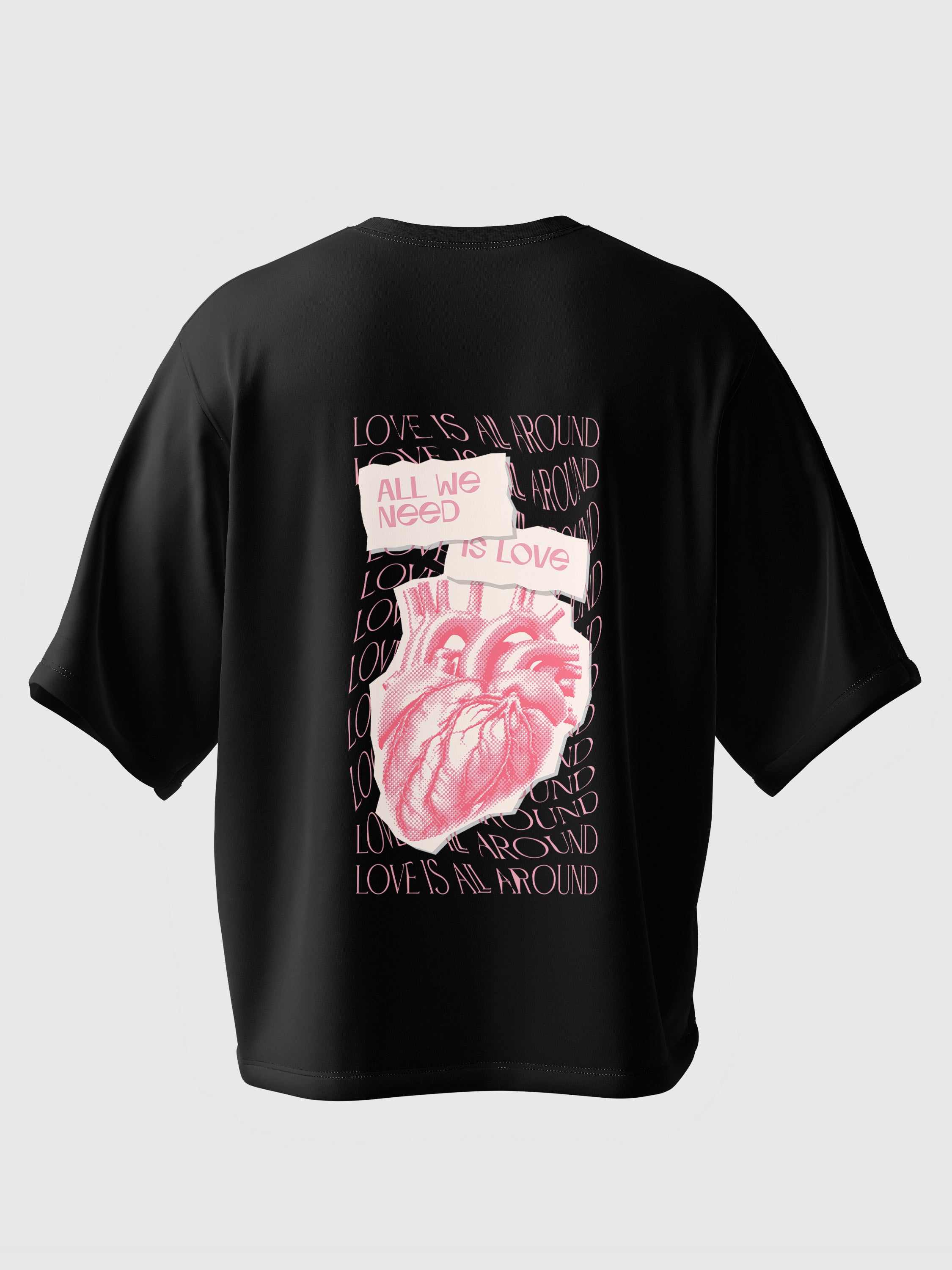 Love is all we need Oversized Tee