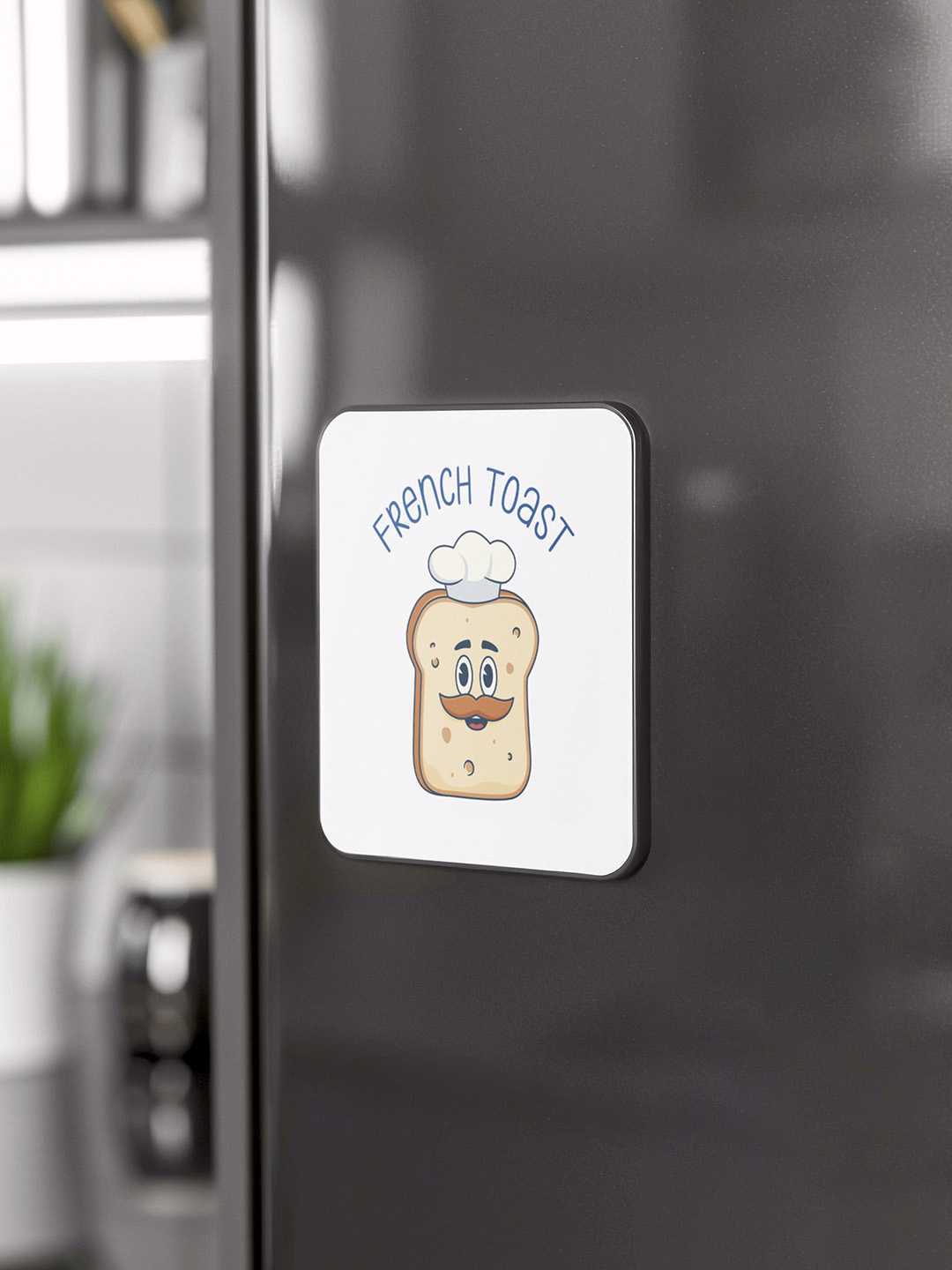 French Toast Graphic Fridge Magnet