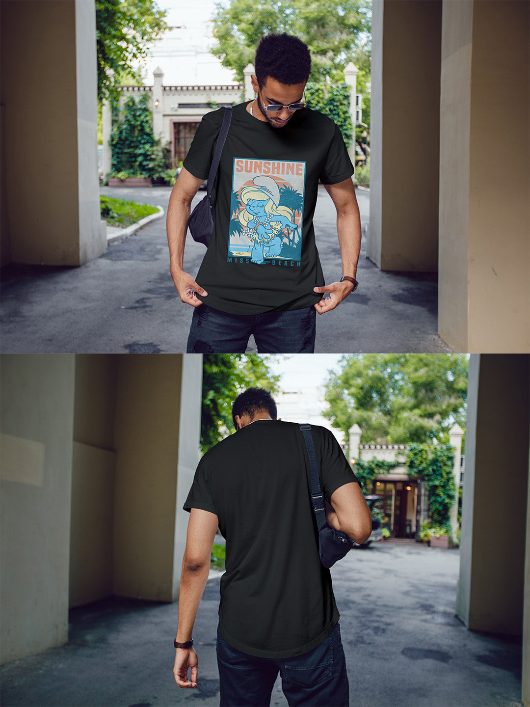 Miss Beach Sunshine Regular Graphic Tee