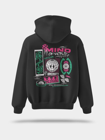 Mind of World Pullover Hoodie