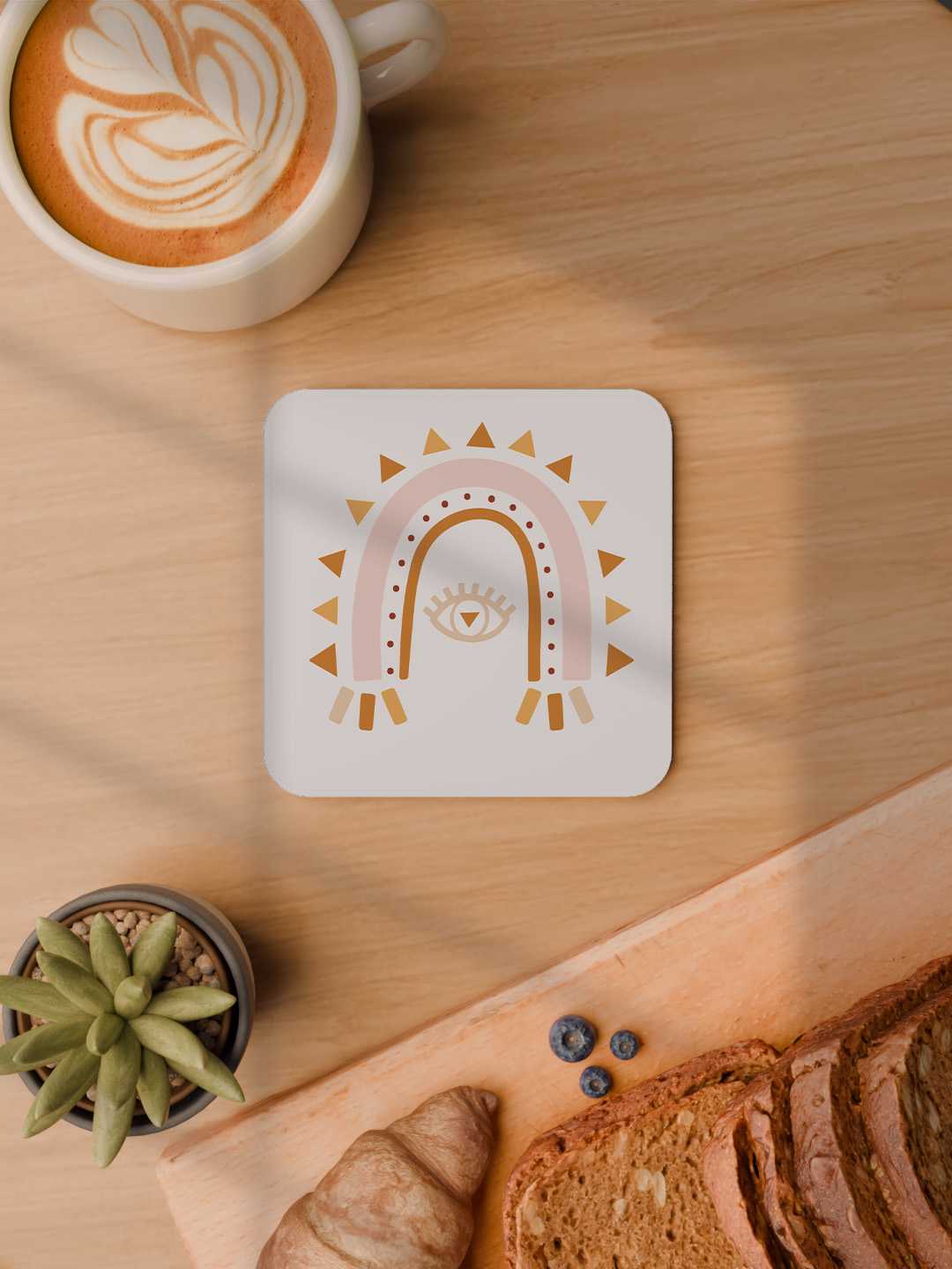 Aura and Earth Art Graphic Coasters - Pack of 6