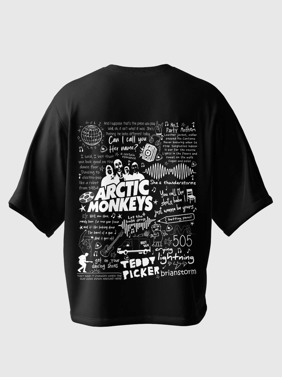 Arctic Monkeys Oversized Unisex Tee
