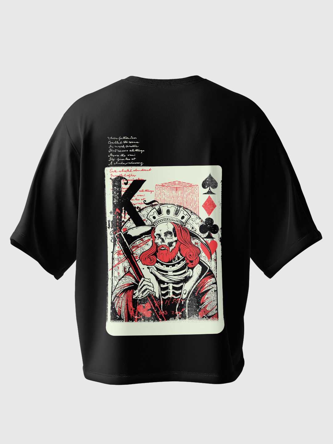 King of Spade Oversized Tee