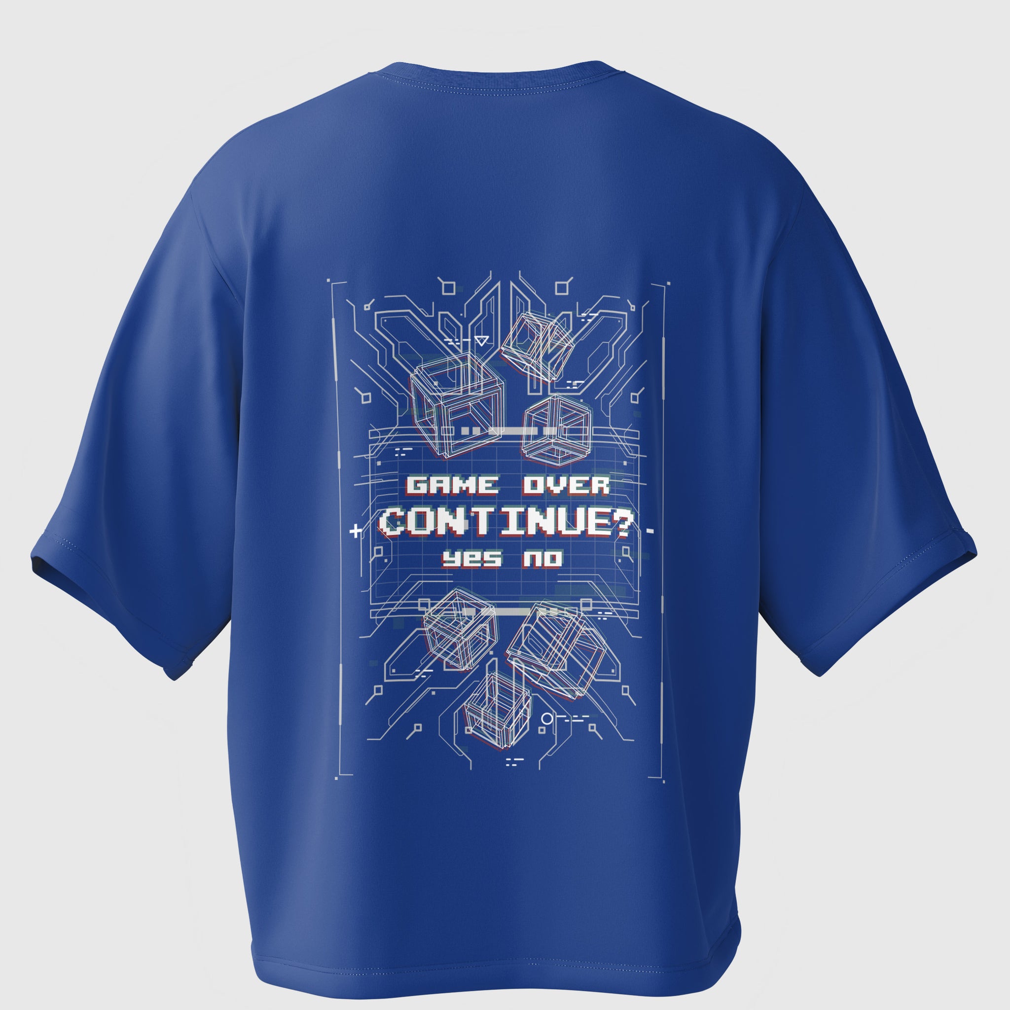 Game Mode On Oversized Tee