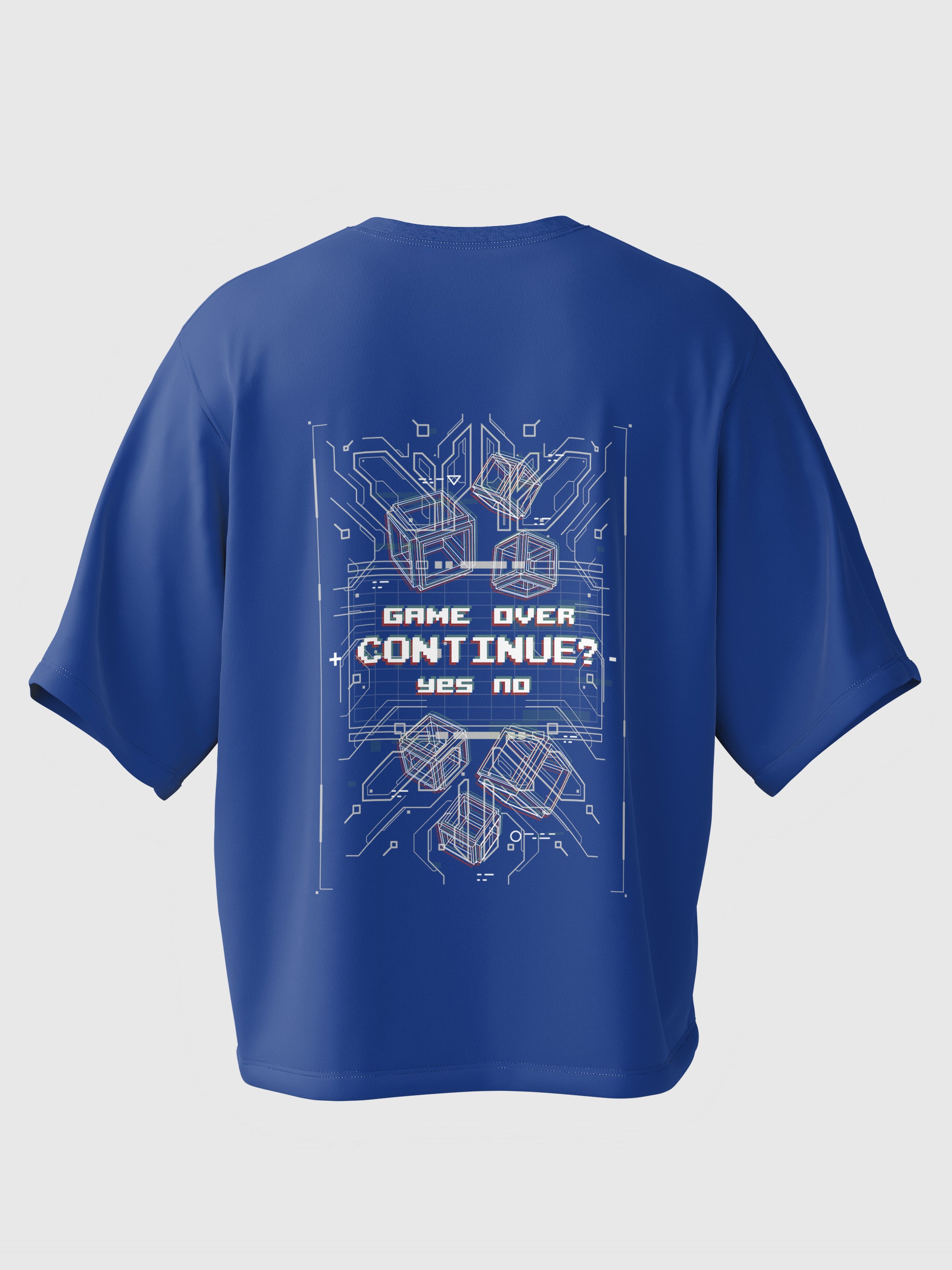 Game Mode On Oversized Tee