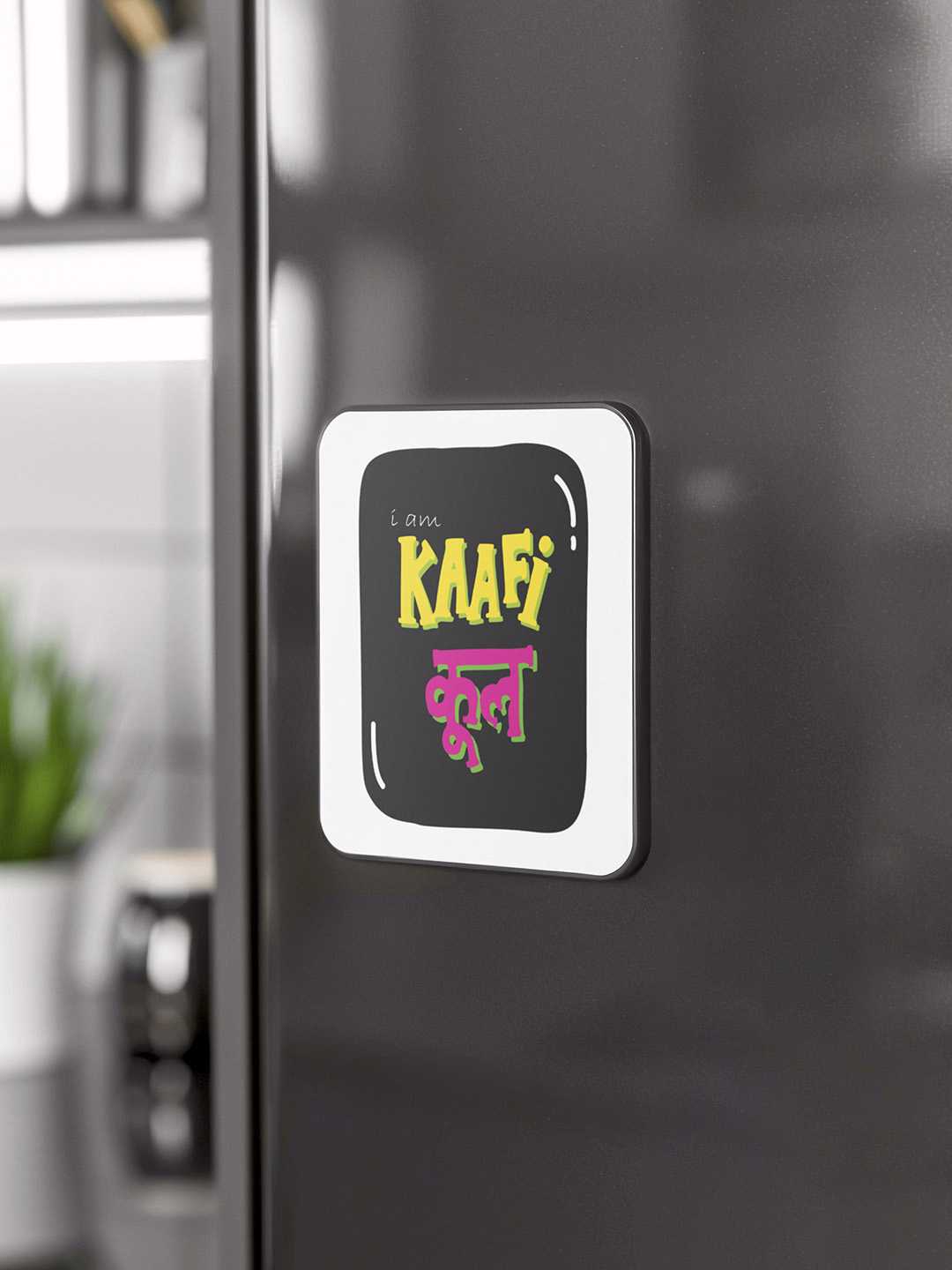 Kaafi Cool Graphic Fridge Magnet