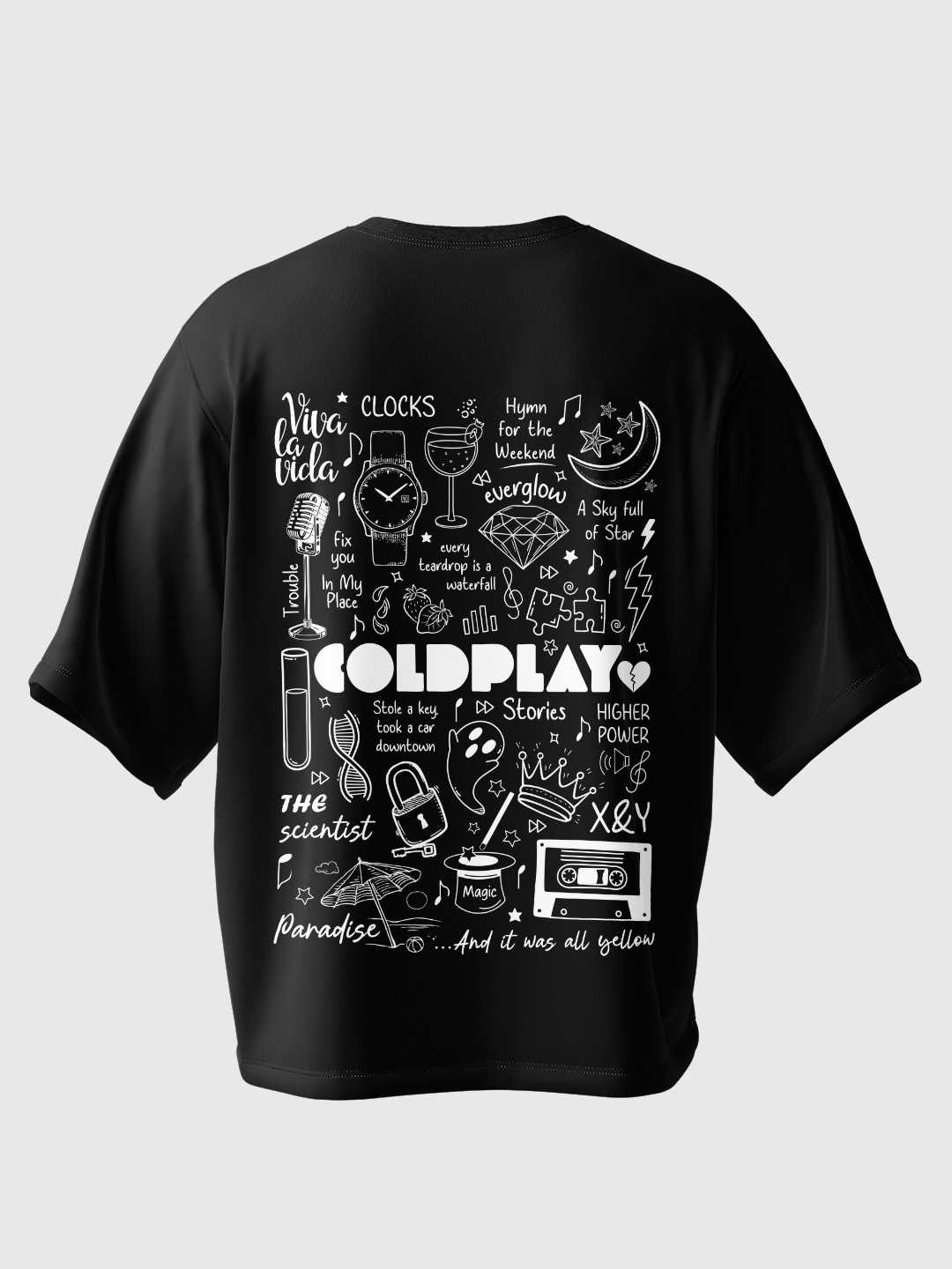 Coldplay Oversized Unisex Tee