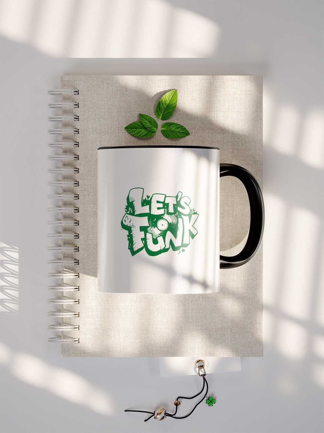 Let's Funk Music Ceramic Mug