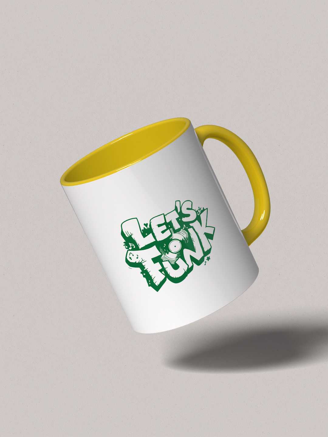 Let's Funk Music Ceramic Mug