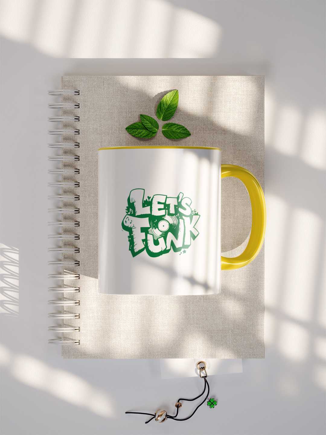 Let's Funk Music Ceramic Mug