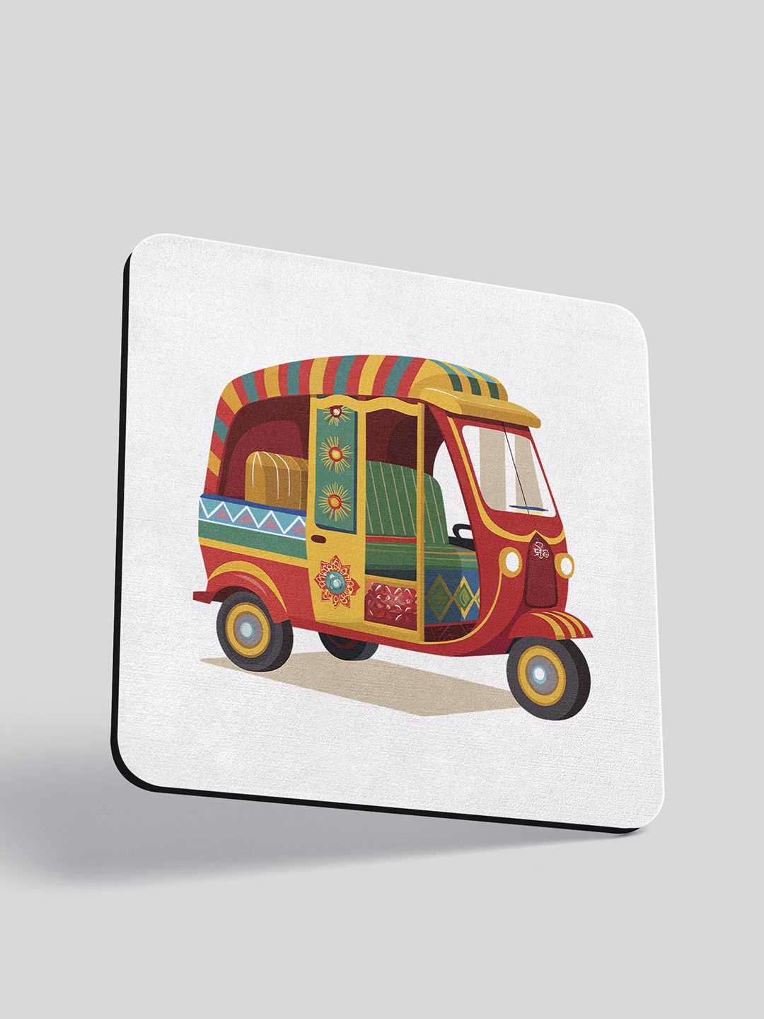 Indian Auto Graphic Fridge Magnet