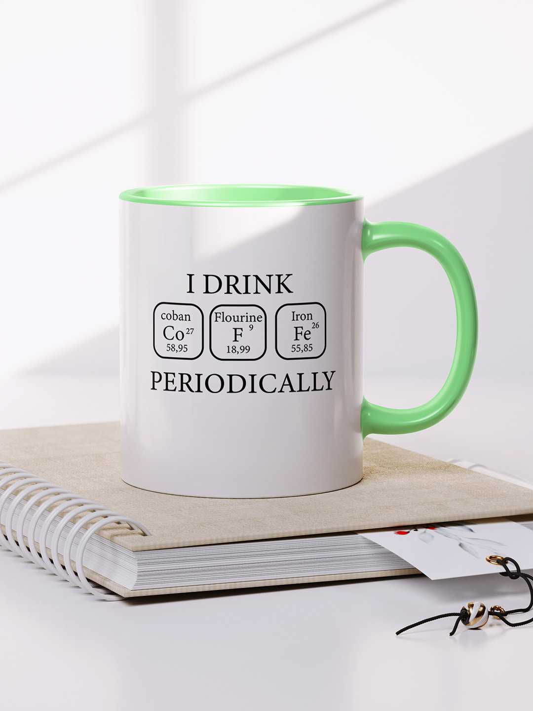 I DRINK PERIODORICALLY Graphic Printed Ceramic Mug