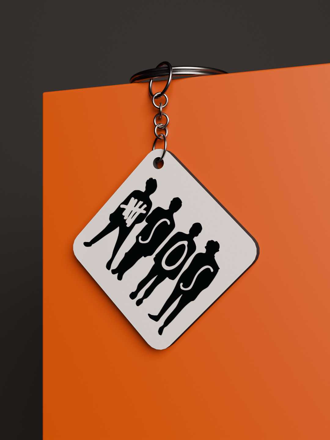 5 Seconds Of Summer Graphic Keychain