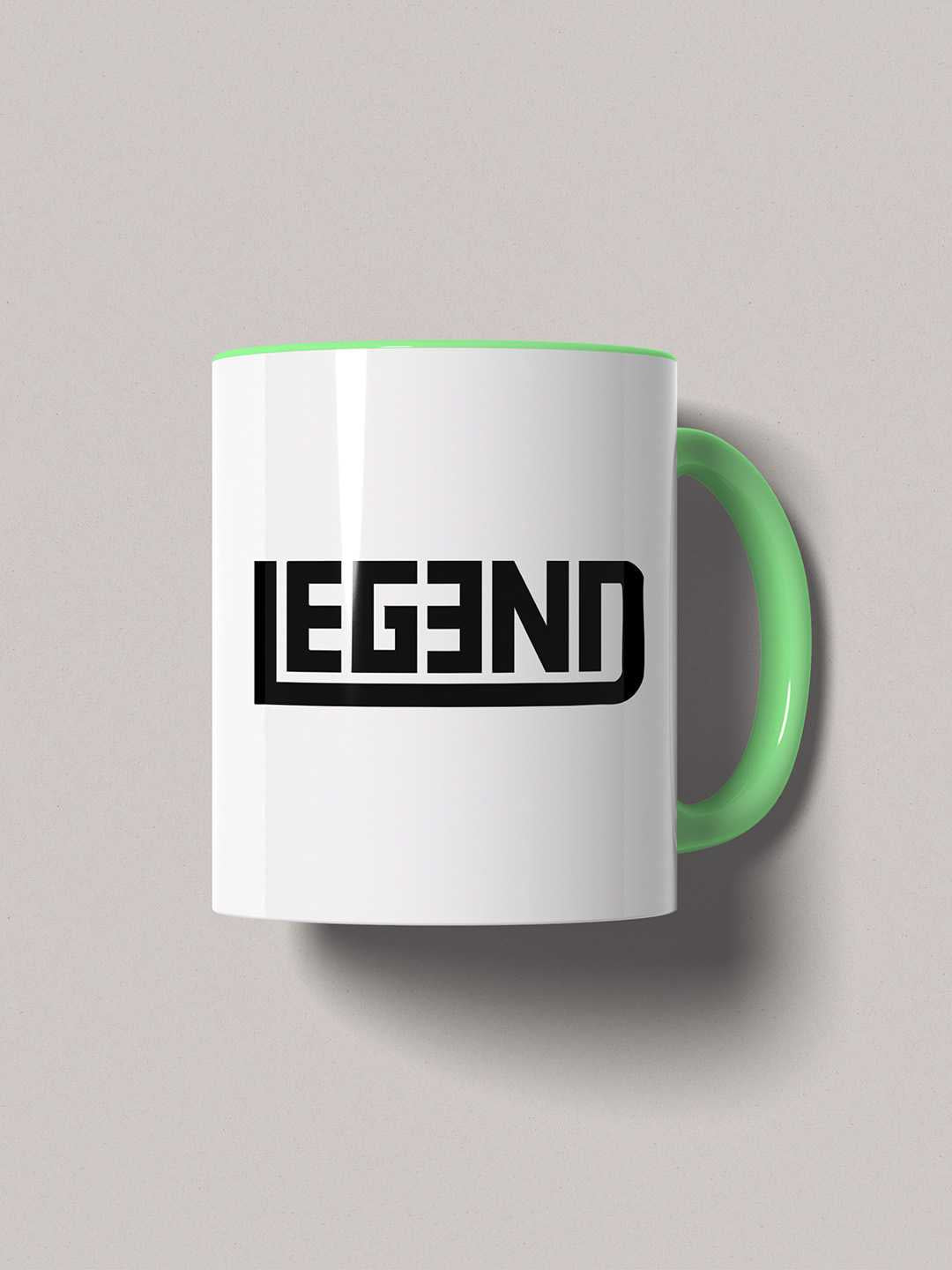 LEGEND Graphic Printed Ceramic Mug