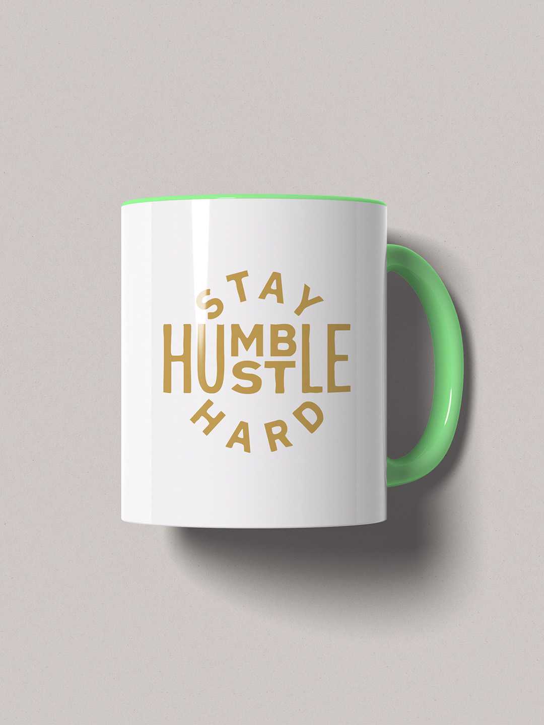 STAY HUMBLE Graphic Printed Ceramic Mug
