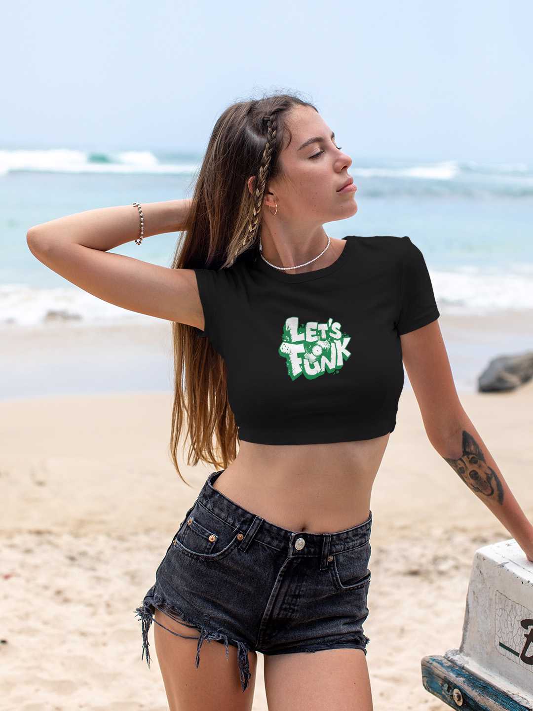 Lets Funk Graphic Baby Tee