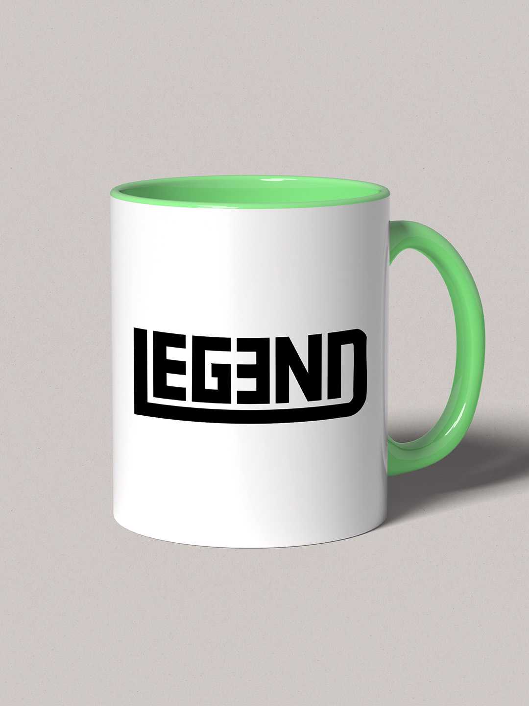 LEGEND Graphic Printed Ceramic Mug