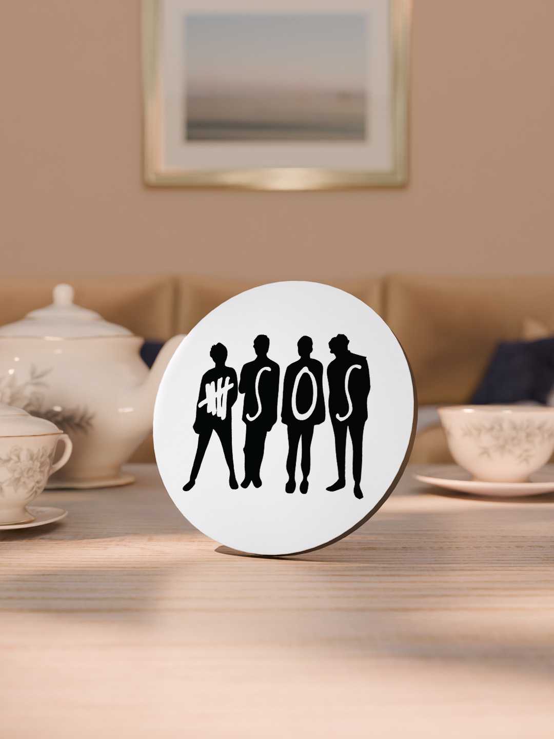 5 Seconds of Summer Graphic Coasters - Pack of 6
