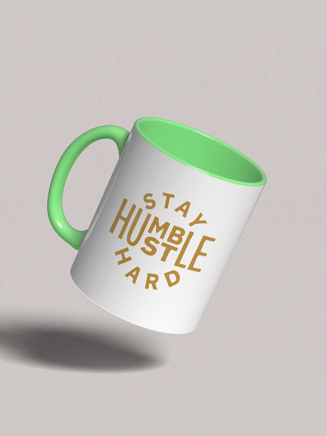 STAY HUMBLE Graphic Printed Ceramic Mug