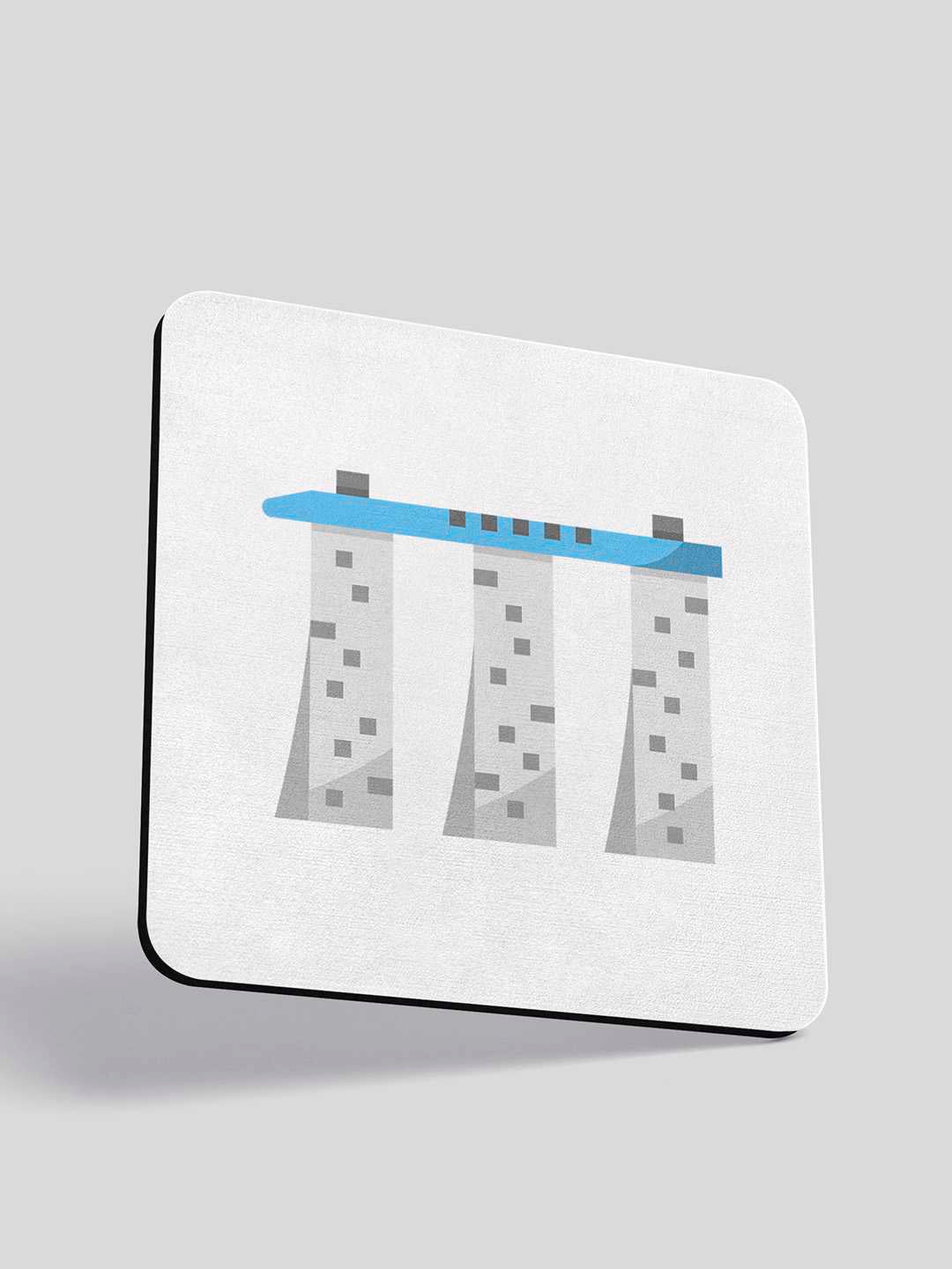 Marina Bay Sands Graphic Fridge Magnet