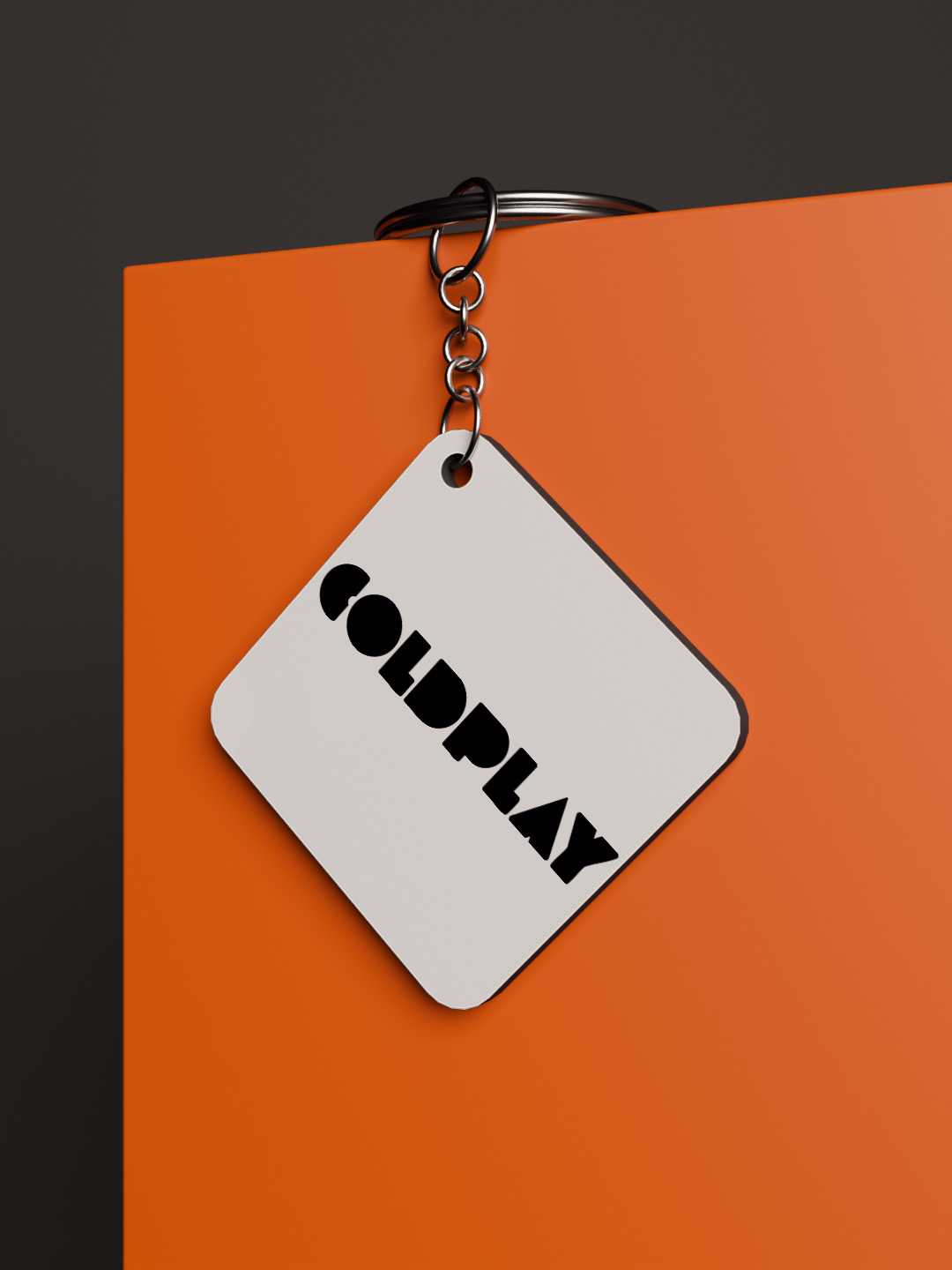 Coldplay Graphic Keychain