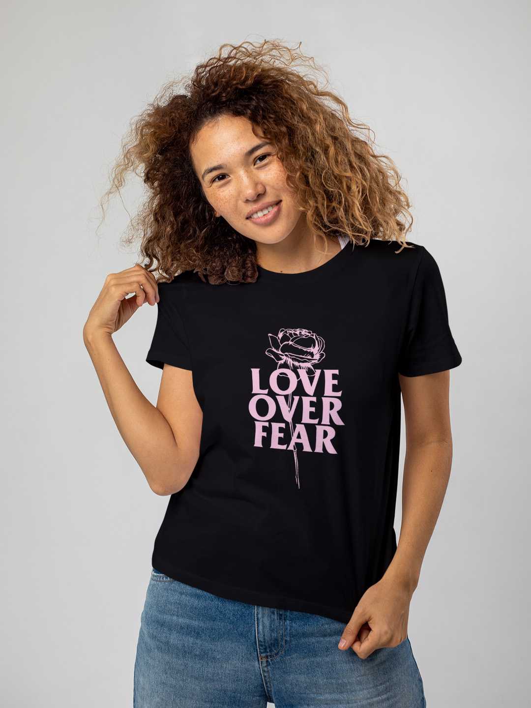 Love Over Fear Graphic Tee