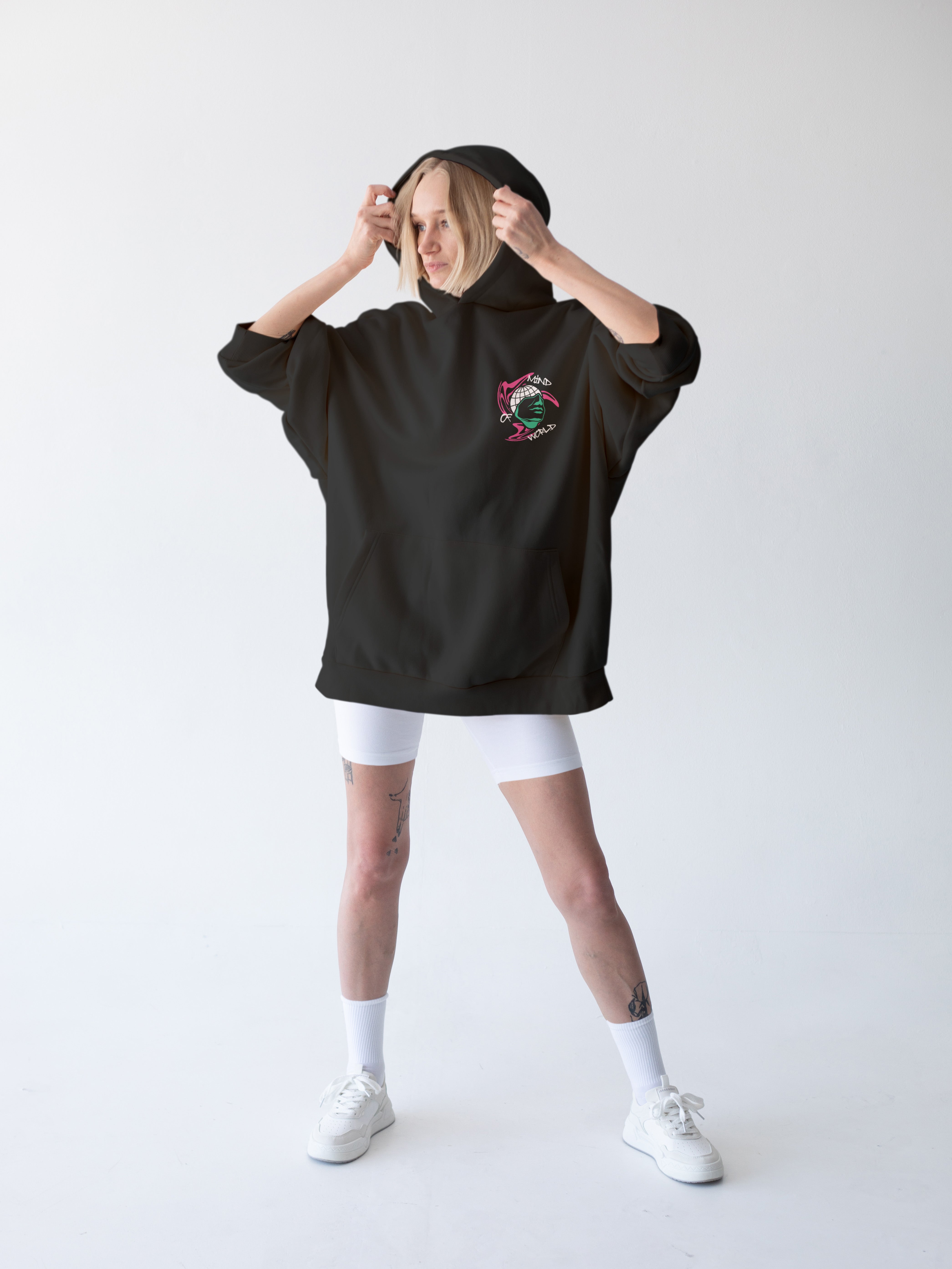 Mind of World Pullover Hoodie